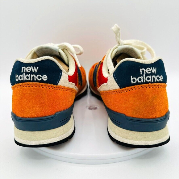 New Balance 996 Vintage Orange Suede Sneakers‎ Womens 6.5B Preppy Academia Retro - Picture 6 of 11